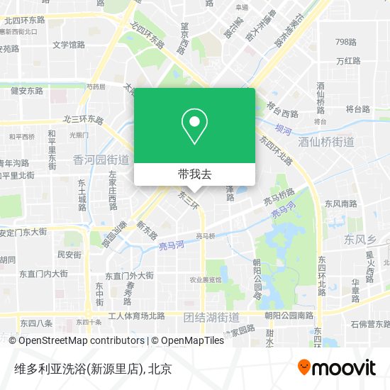 维多利亚洗浴(新源里店)地图