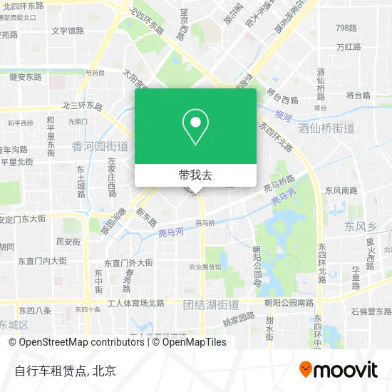 自行车租赁点地图
