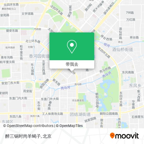 醉三锅时尚羊蝎子地图