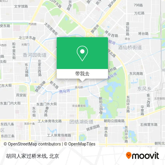 胡同人家过桥米线地图