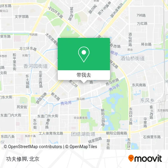 功夫修脚地图
