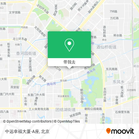 中远幸福大厦-A座地图