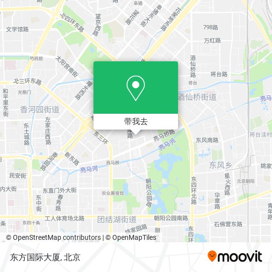 东方国际大厦地图