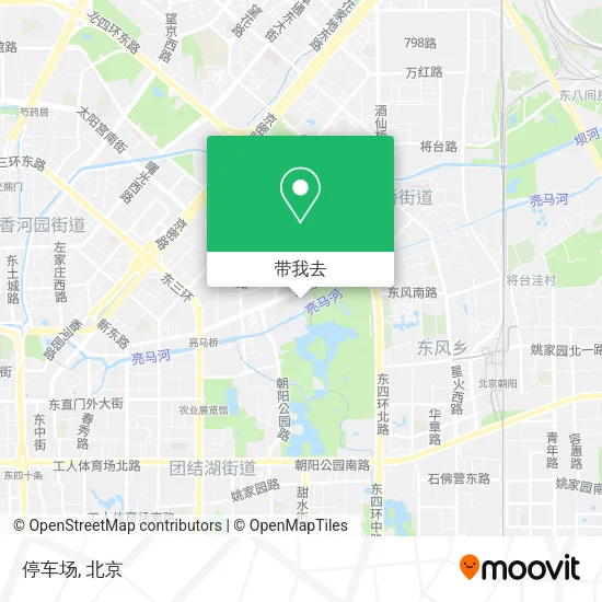 停车场地图