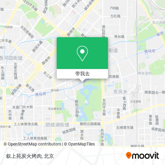 叙上苑炭火烤肉地图