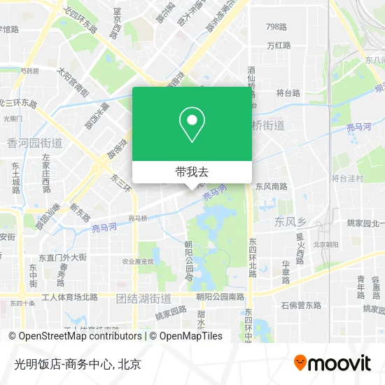 光明饭店-商务中心地图