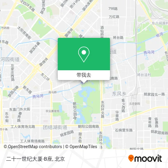 二十一世纪大厦-B座地图