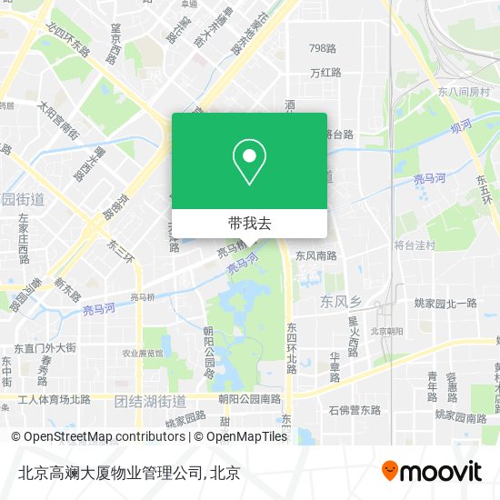 北京高斓大厦物业管理公司地图