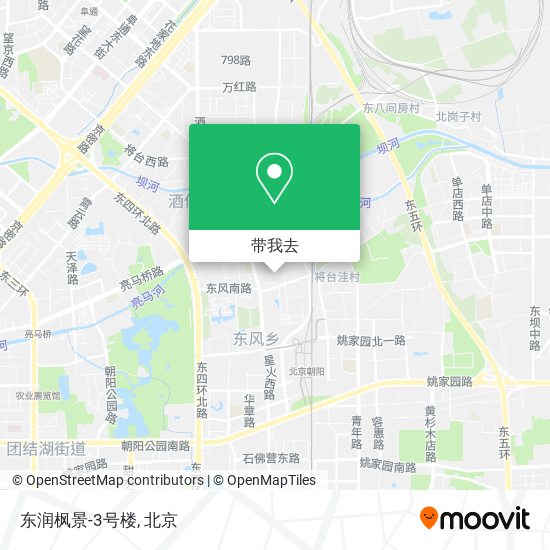 东润枫景-3号楼地图