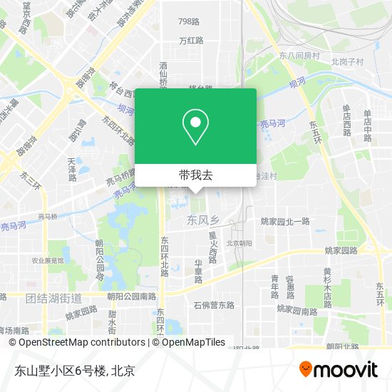东山墅小区6号楼地图
