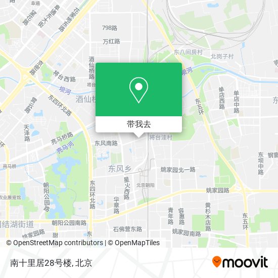 南十里居28号楼地图