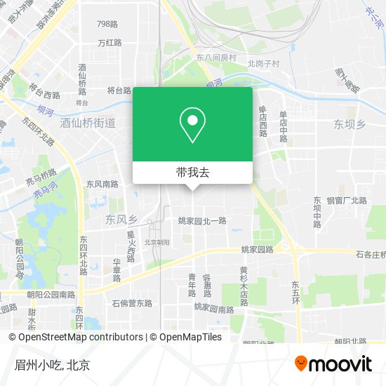 眉州小吃地图