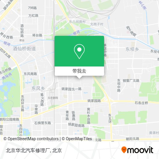 北京华北汽车修理厂地图