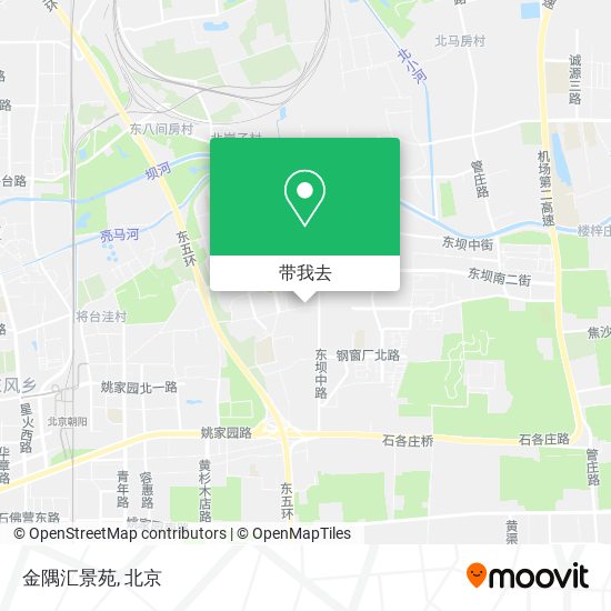 金隅汇景苑地图
