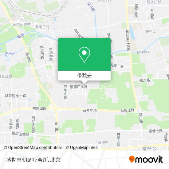 盛世皇朝足疗会所地图