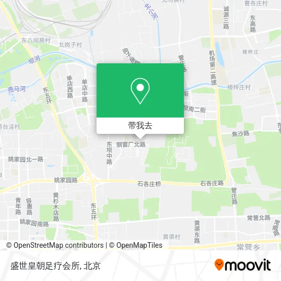 盛世皇朝足疗会所地图