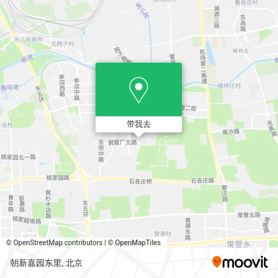 朝新嘉园东里地图