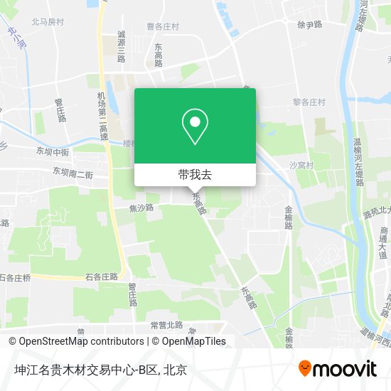 坤江名贵木材交易中心-B区地图