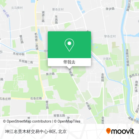 坤江名贵木材交易中心-B区地图