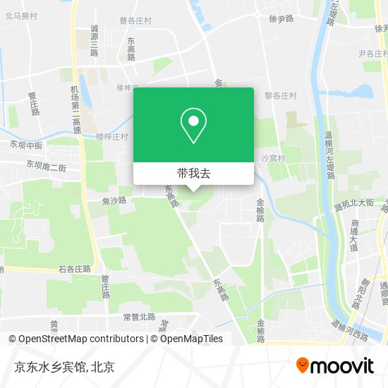 京东水乡宾馆地图