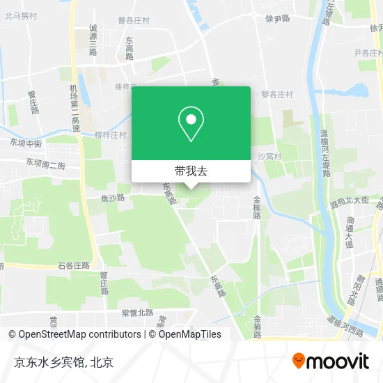 京东水乡宾馆地图