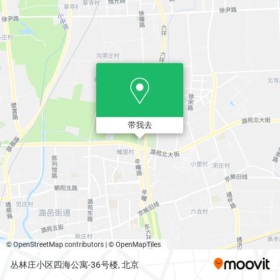 丛林庄小区四海公寓-36号楼地图