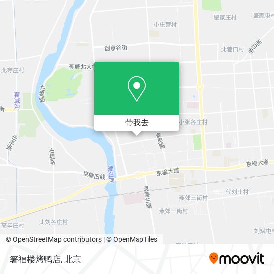 箸福楼烤鸭店地图