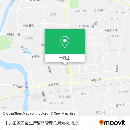 中共国家安全生产监督管理总局党校地图