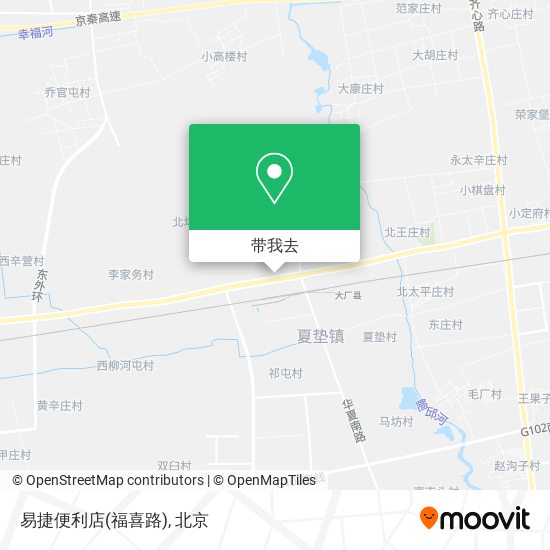 易捷便利店(福喜路)地图
