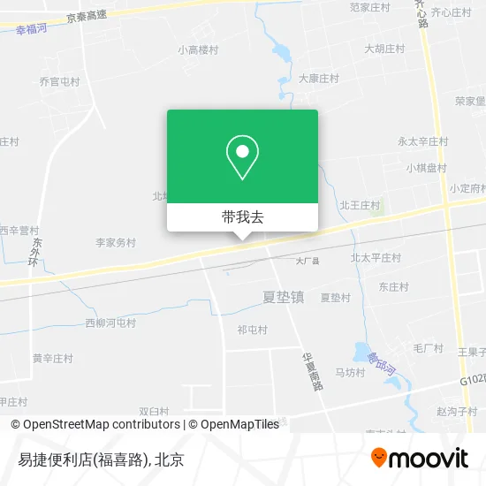 易捷便利店(福喜路)地图