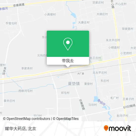 耀华大药店地图