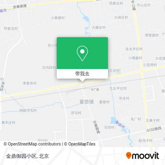 金鼎御园小区地图