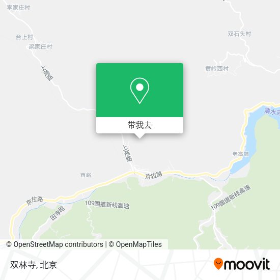 双林寺地图