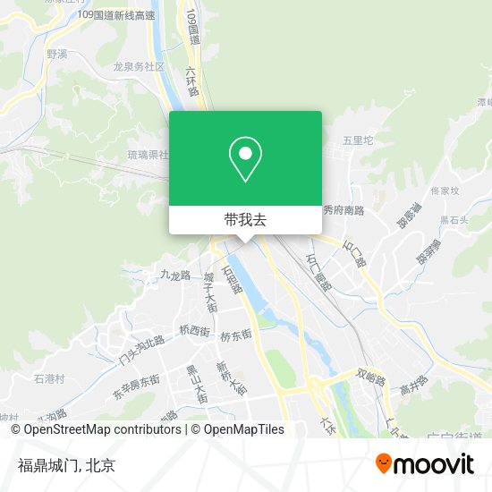 福鼎城门地图