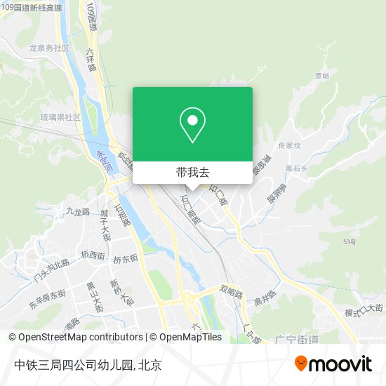 中铁三局四公司幼儿园地图