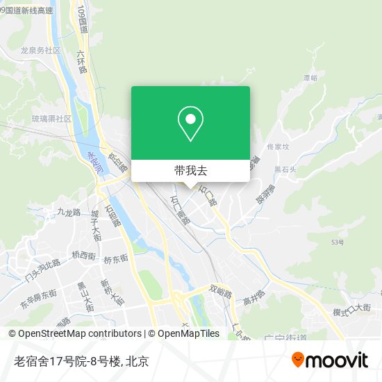 老宿舍17号院-8号楼地图
