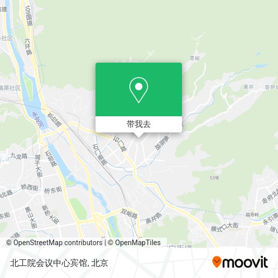 北工院会议中心宾馆地图