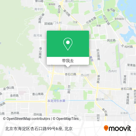 北京市海淀区杏石口路99号b座地图