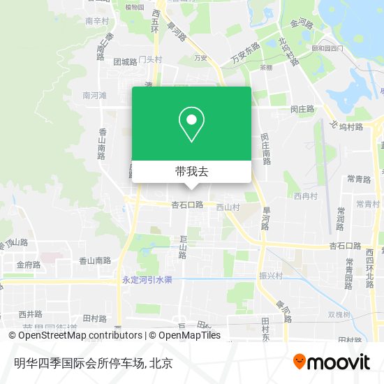 明华四季国际会所停车场地图