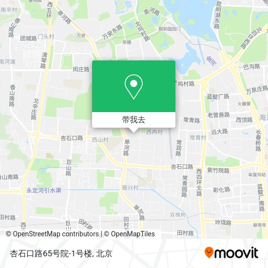 杏石口路65号院-1号楼地图