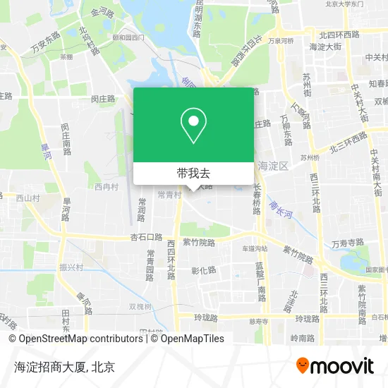 海淀招商大厦地图