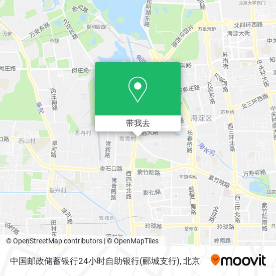 中国邮政储蓄银行24小时自助银行(郦城支行)地图