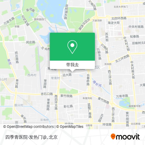 四季青医院-发热门诊地图