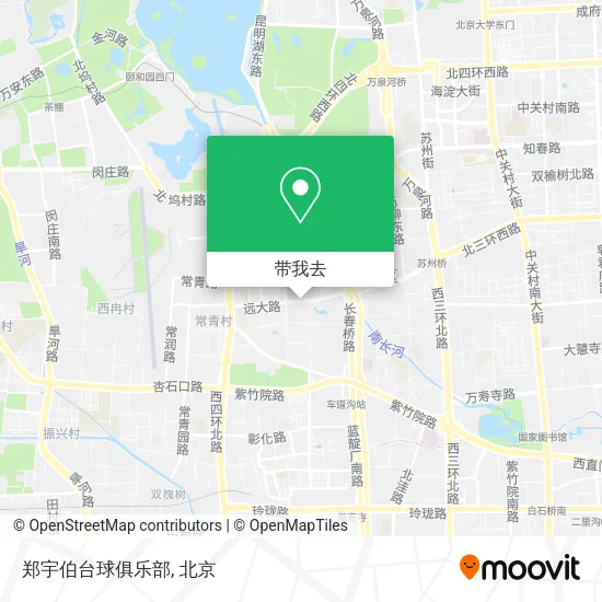 郑宇伯台球俱乐部地图