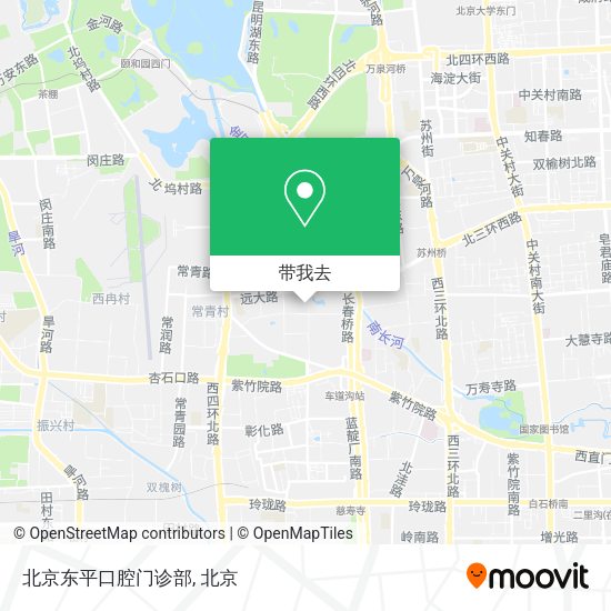 北京东平口腔门诊部地图