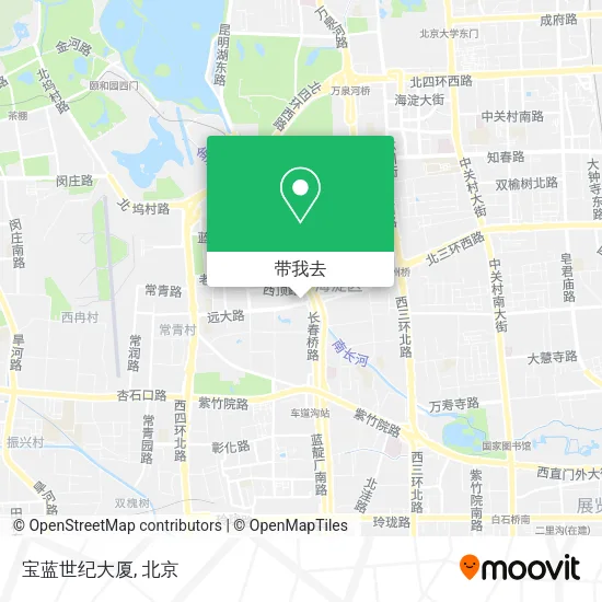 宝蓝世纪大厦地图
