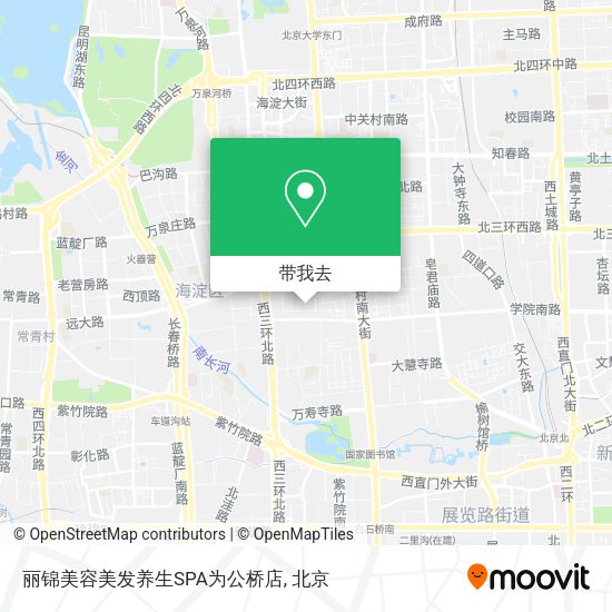 丽锦美容美发养生SPA为公桥店地图