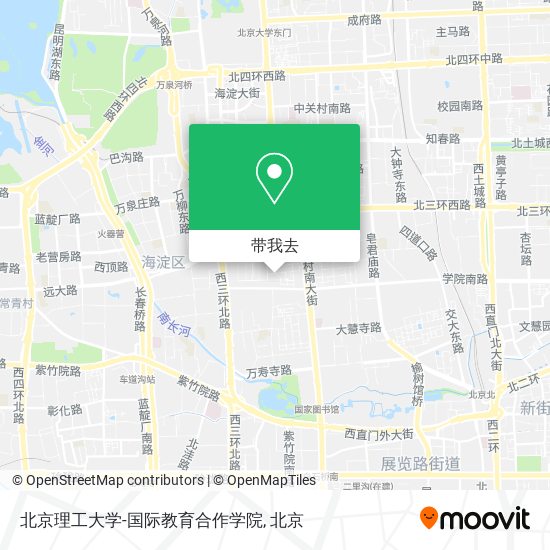 北京理工大学-国际教育合作学院地图