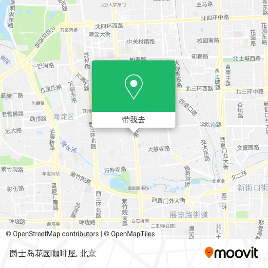 爵士岛花园咖啡屋地图