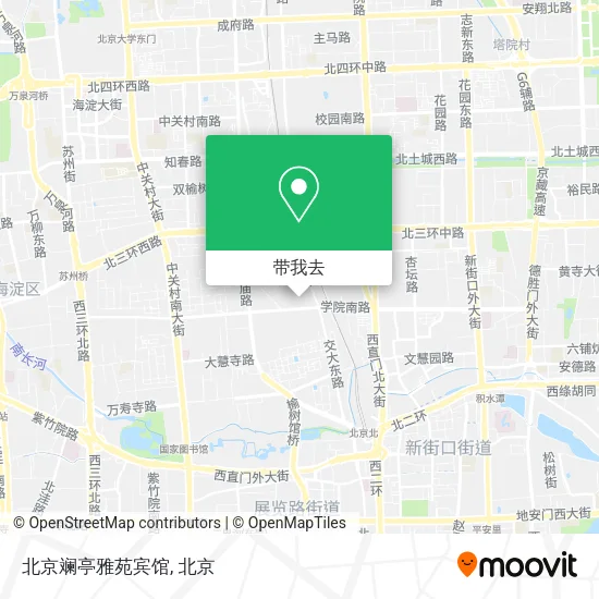 北京斓亭雅苑宾馆地图